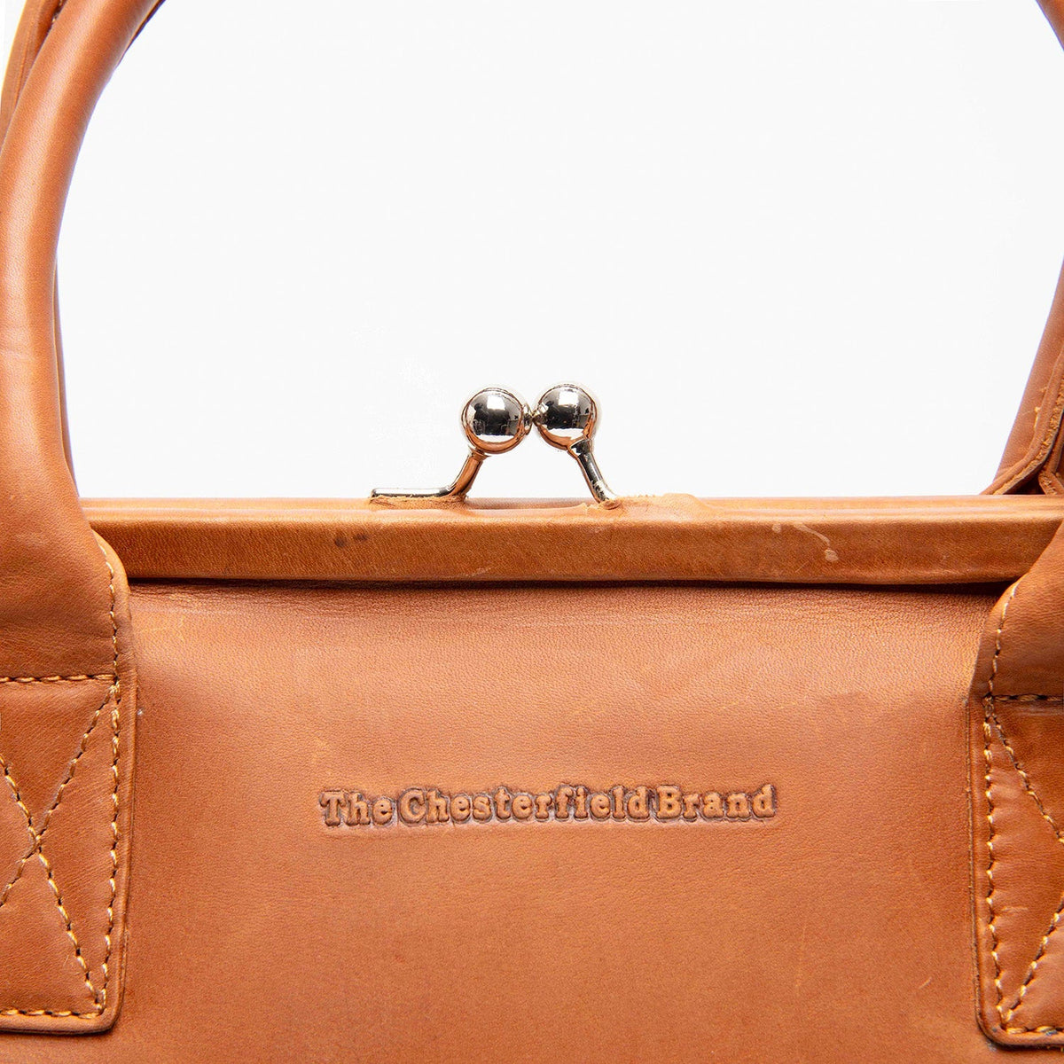 Dorin Full-Grain Leather Handbag da Donna – Vista prodotto alternativa 2