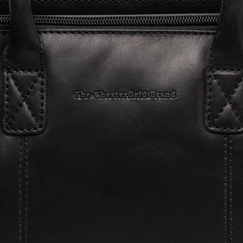 Ezra Full-Grain Leather Handbag da Donna