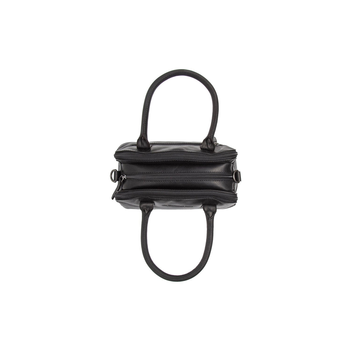 Ezra Full-Grain Leather Handbag da Donna - Lateral Side Profile View Showing Sleeve Cut &amp; Athletic Taper Fit