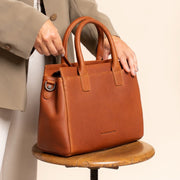 Garda Full-Grain Leather Handbag da Donna – Vista prodotto alternativa 2
