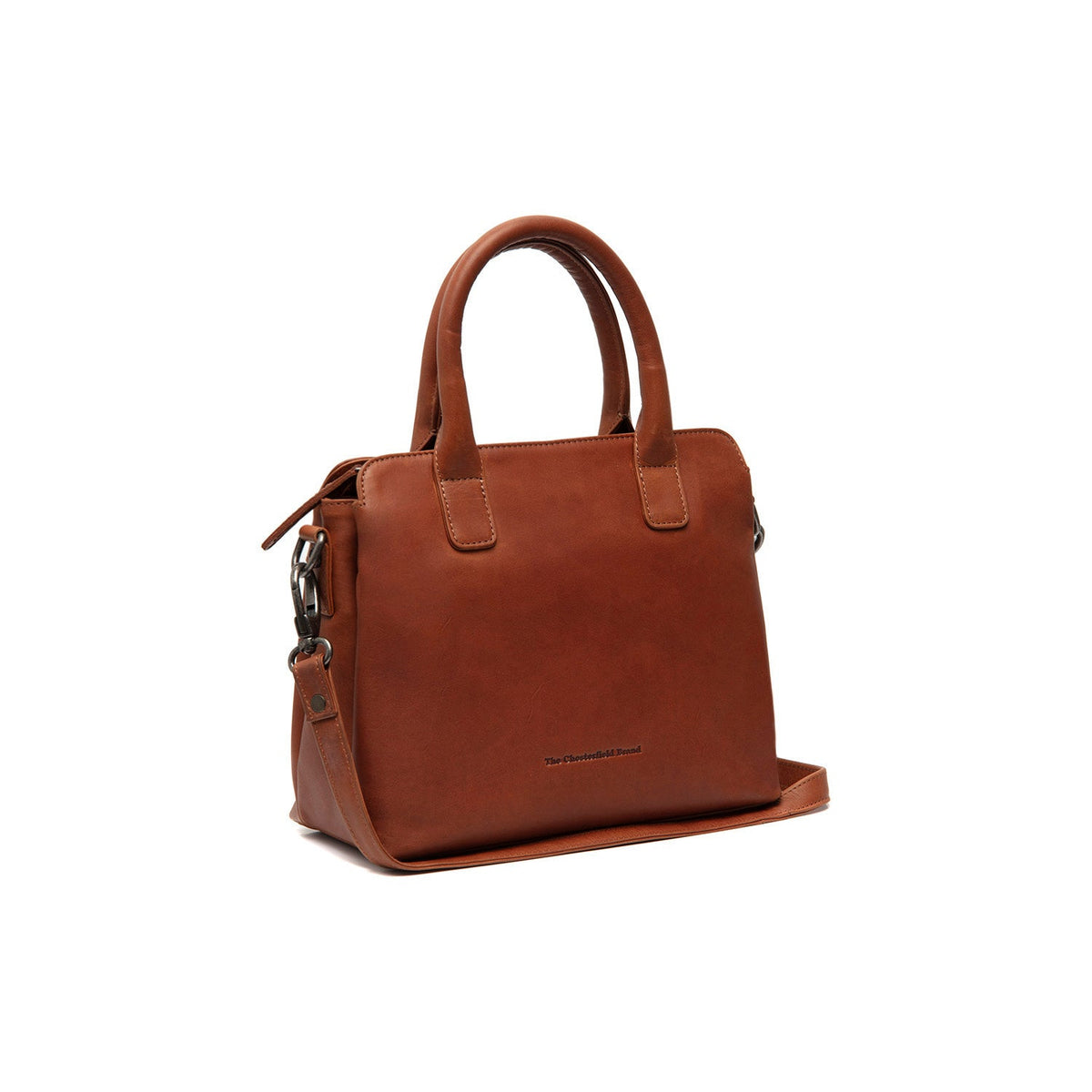 
Tailored Rib Cuffs & Hem Craftsmanship Construction Detail on Hermosa Borsa a mano in pelle pieno fiore