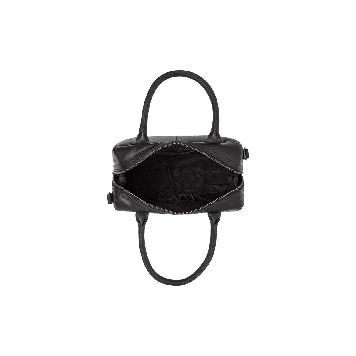 Vista interna Showing Quilted Viscose Lining &amp; Dual Inside Utility Storage Pockets