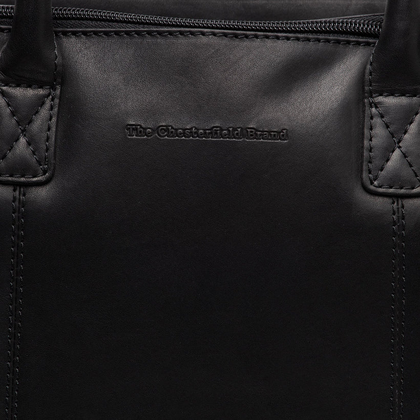 Layton Full-Grain Leather Handbag da Donna