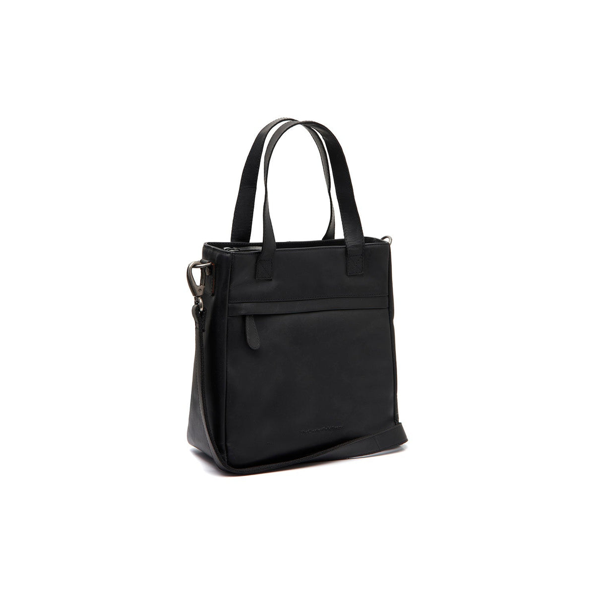 Lingfield Full-Grain Leather Handbag da Donna in Classic 100% Full-Grain Leather - Vista frontale e linea su misura | Acquista online