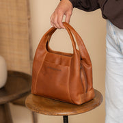 Lunera Full-Grain Leather Handbag da Donna – Vista prodotto alternativa 2