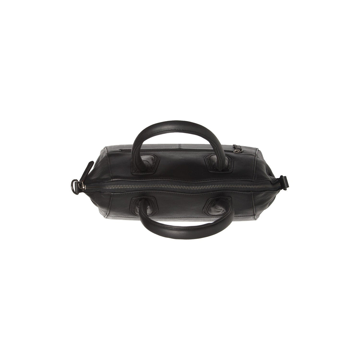 Marsala Full-Grain Leather Handbag da Donna - Lateral Side Profile View Showing Sleeve Cut &amp; Athletic Taper Fit