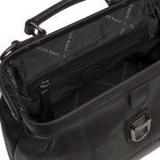 
Classic 100% Full-Grain leather Goods - Vista posteriore con spalle definite e orlo pulito