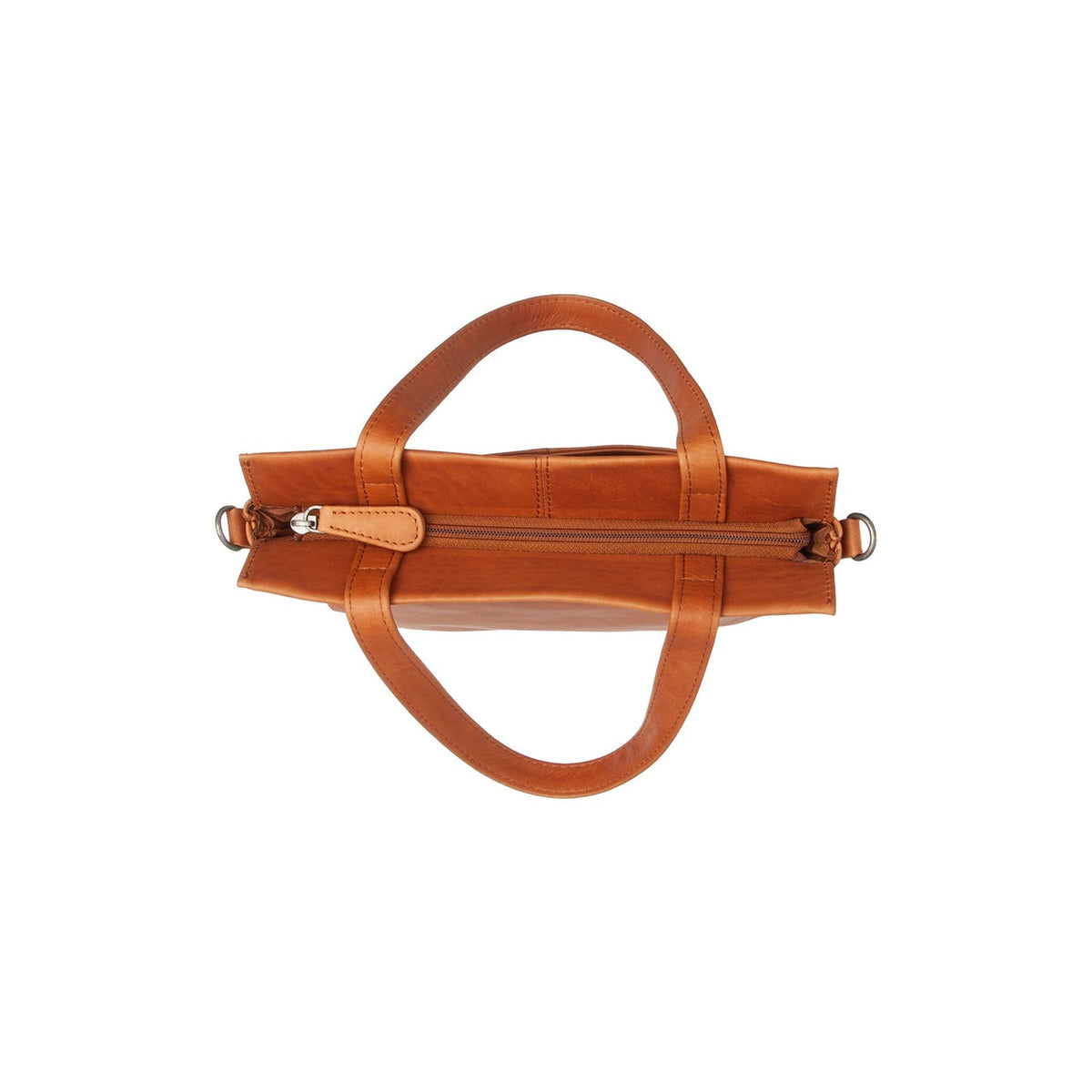 Rivington Full-Grain Leather Handbag da Donna - Lateral Side Profile View Showing Sleeve Cut &amp; Athletic Taper Fit