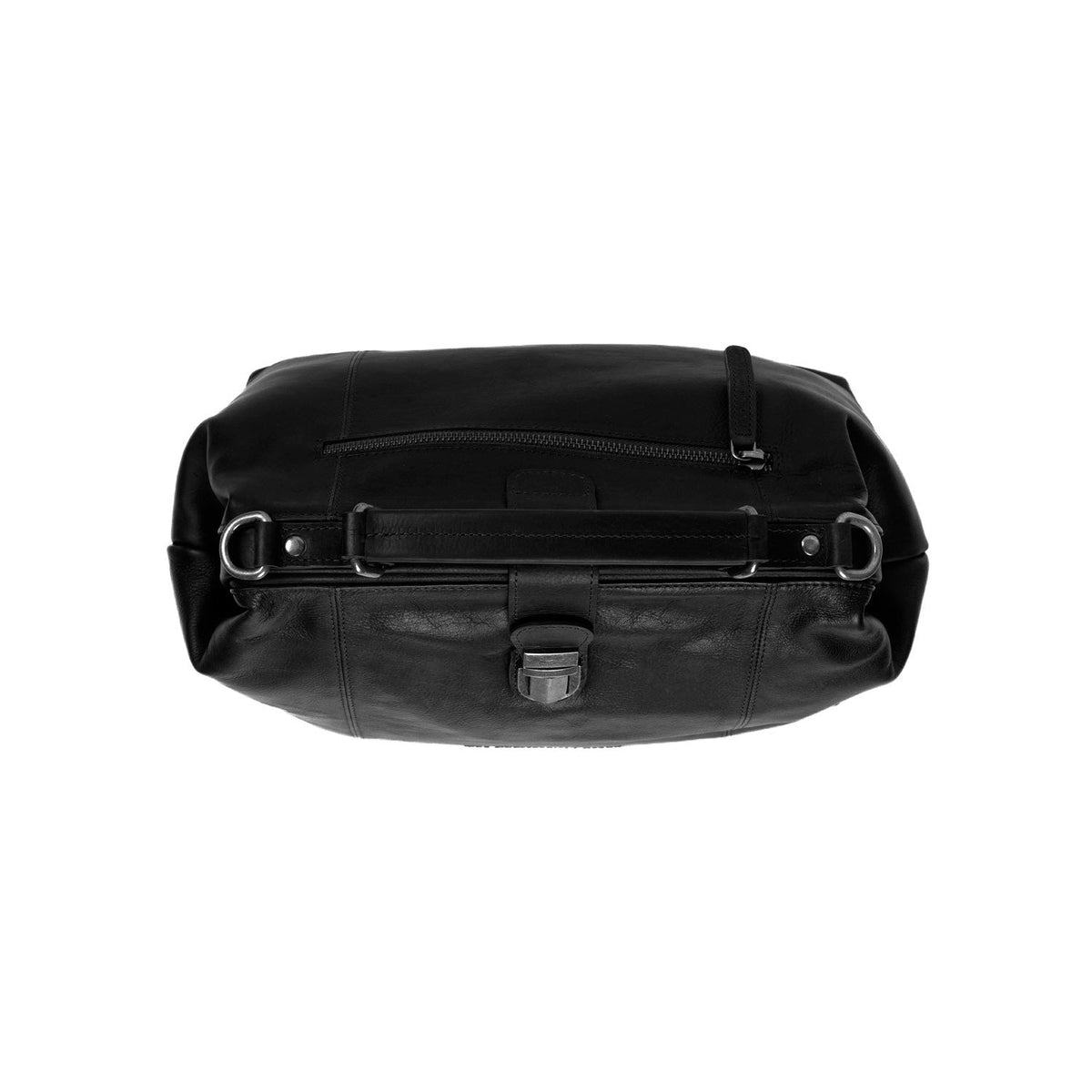 Shaun Full-Grain Leather Handbag da Donna - Lateral Side Profile View Showing Sleeve Cut &amp; Athletic Taper Fit