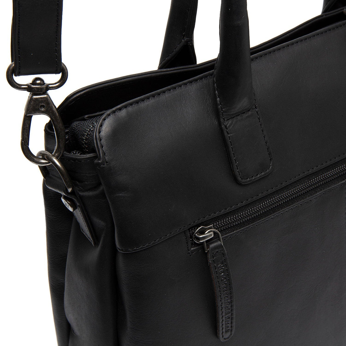 Vista interna Showing Quilted Viscose Lining &amp; Dual Inside Utility Storage Pockets