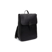 Farrow Full-Grain Leather Laptop Backpack da Donna in Classic 100% Full-Grain Leather - Full Exterior Front Profile View | Acquista online