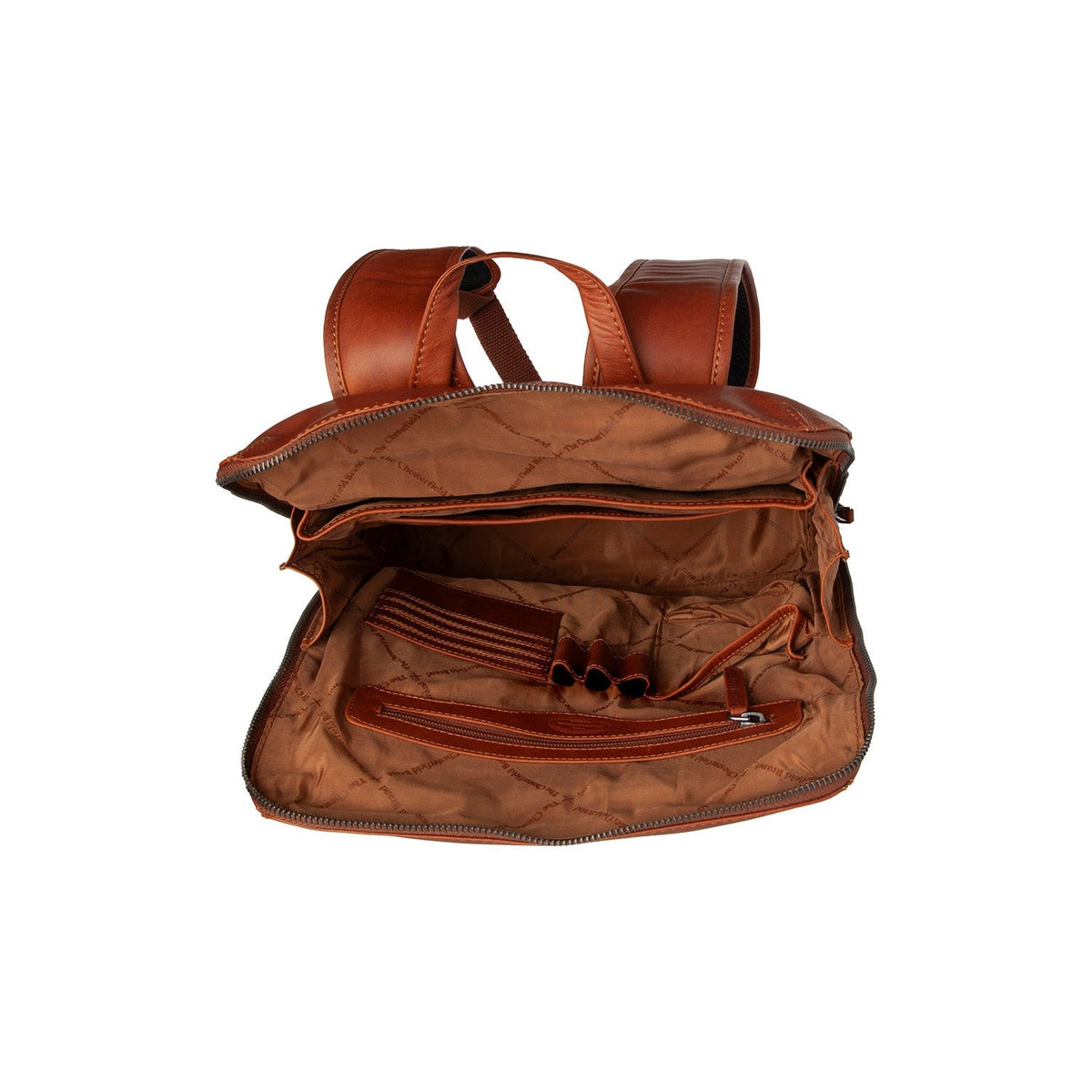 Filmore Full-Grain Leather Laptop Backpack da Donna – Vista prodotto alternativa 3