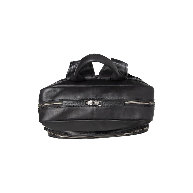 Nicola Full-Grain Leather Laptop Backpack da Donna