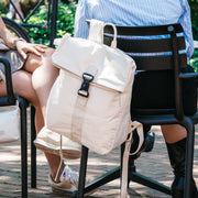 Trondheim Full-Grain Leather Laptop Backpack da Donna – Vista prodotto alternativa 2