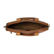 
Calvi Borsa porta PC in pelle pieno fiore – alternate product view 3