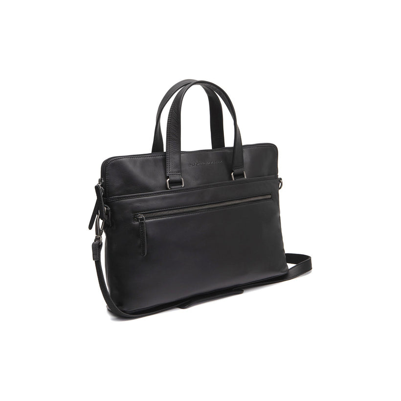 Elvas Full-Grain Leather Laptop Bag da Donna