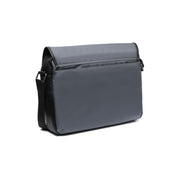 
Classic 100% Full-Grain leather Briefcase - Prospettiva posteriore con spallacci in pelle rinforzati