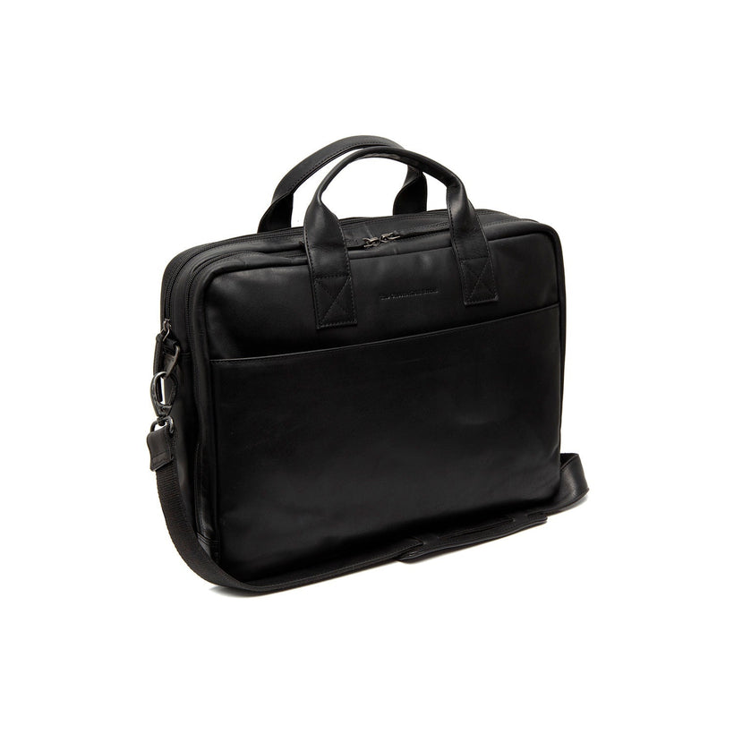 Frazer Full-Grain Leather Laptop Bag da Donna