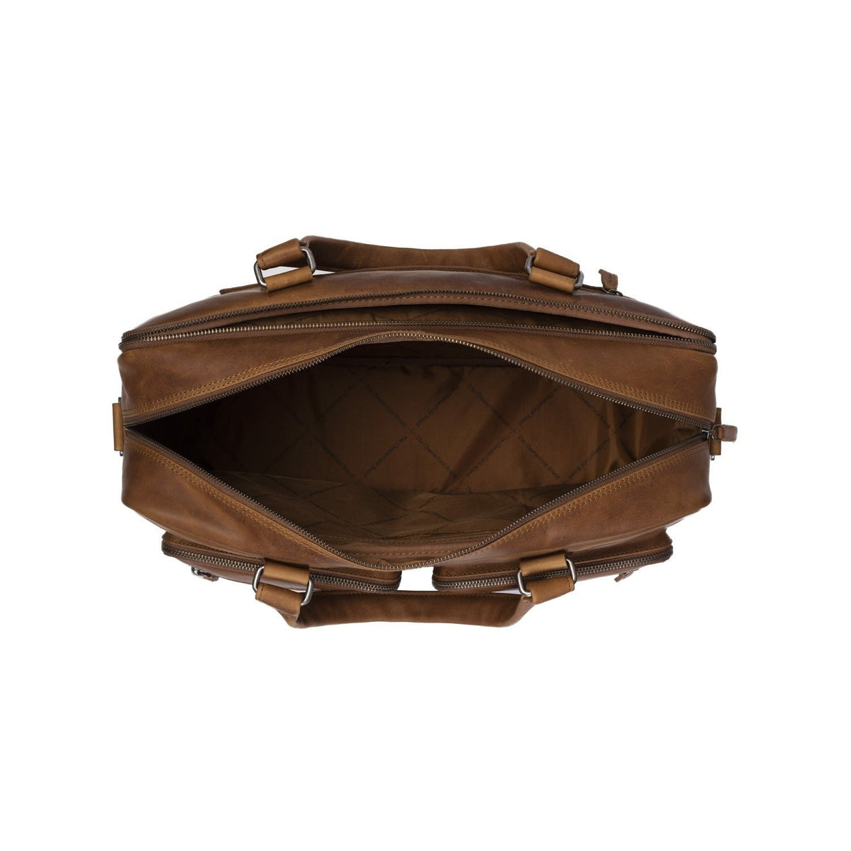 
Misha Borsa porta PC in pelle pieno fiore – alternate product view 3