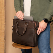 
Montara Borsa porta PC in pelle pieno fiore – alternate product view 3