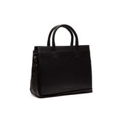 Rivera Full-Grain Leather Laptop Bag da Donna in Classic 100% Full-Grain Leather - Full Exterior Front Profile View | Acquista online