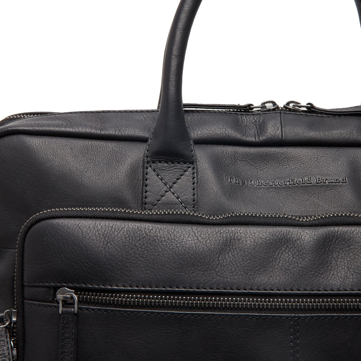 
Vista interna Showing Dedicated Padded Laptop Sleeve & Multi-Compartment Organization