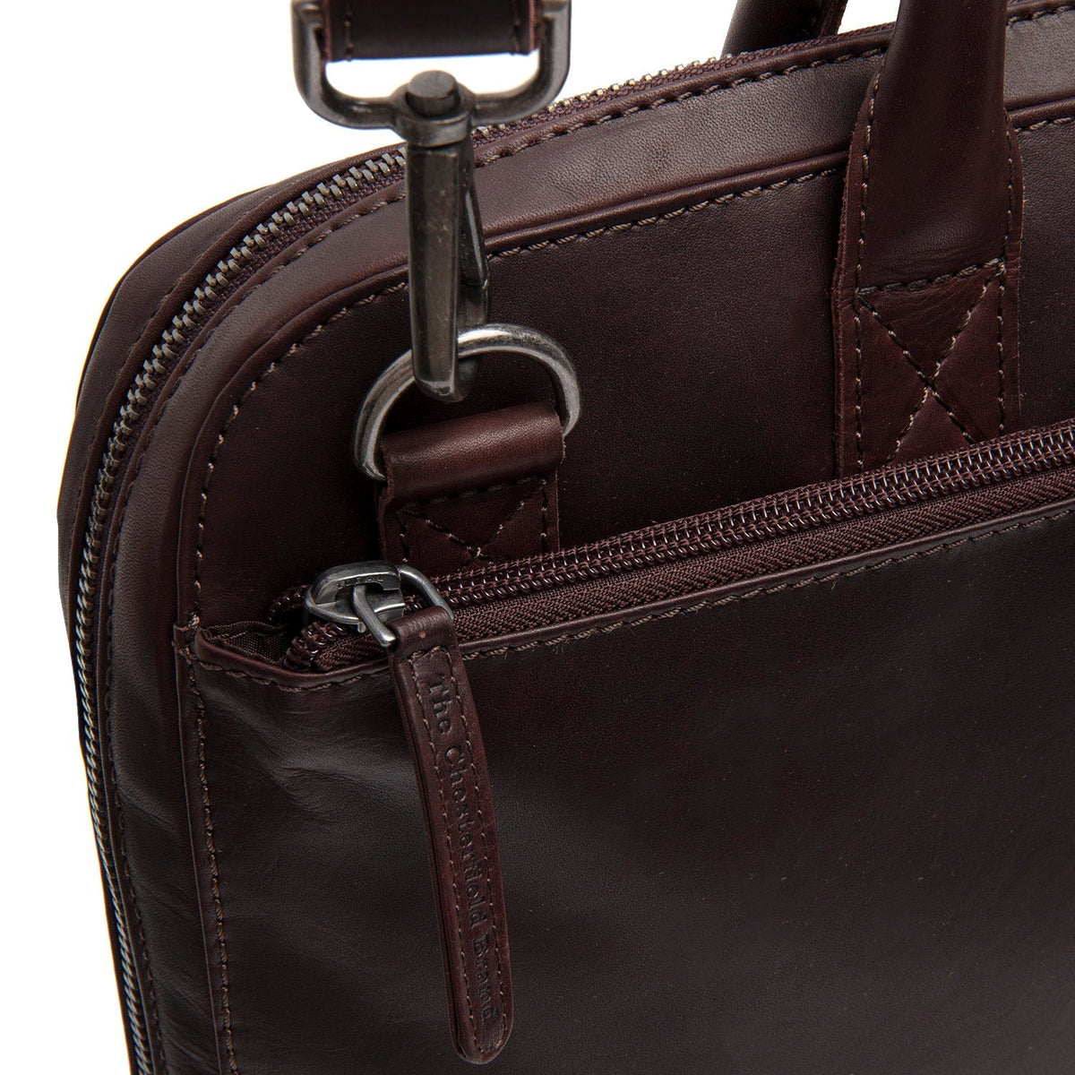 
Tilbury Borsa porta PC in pelle pieno fiore – alternate product view 2
