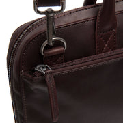 
Tilbury Borsa porta PC in pelle pieno fiore – alternate product view 2