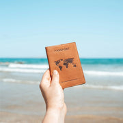 Leather Passport Case da Donna – Vista prodotto alternativa 2