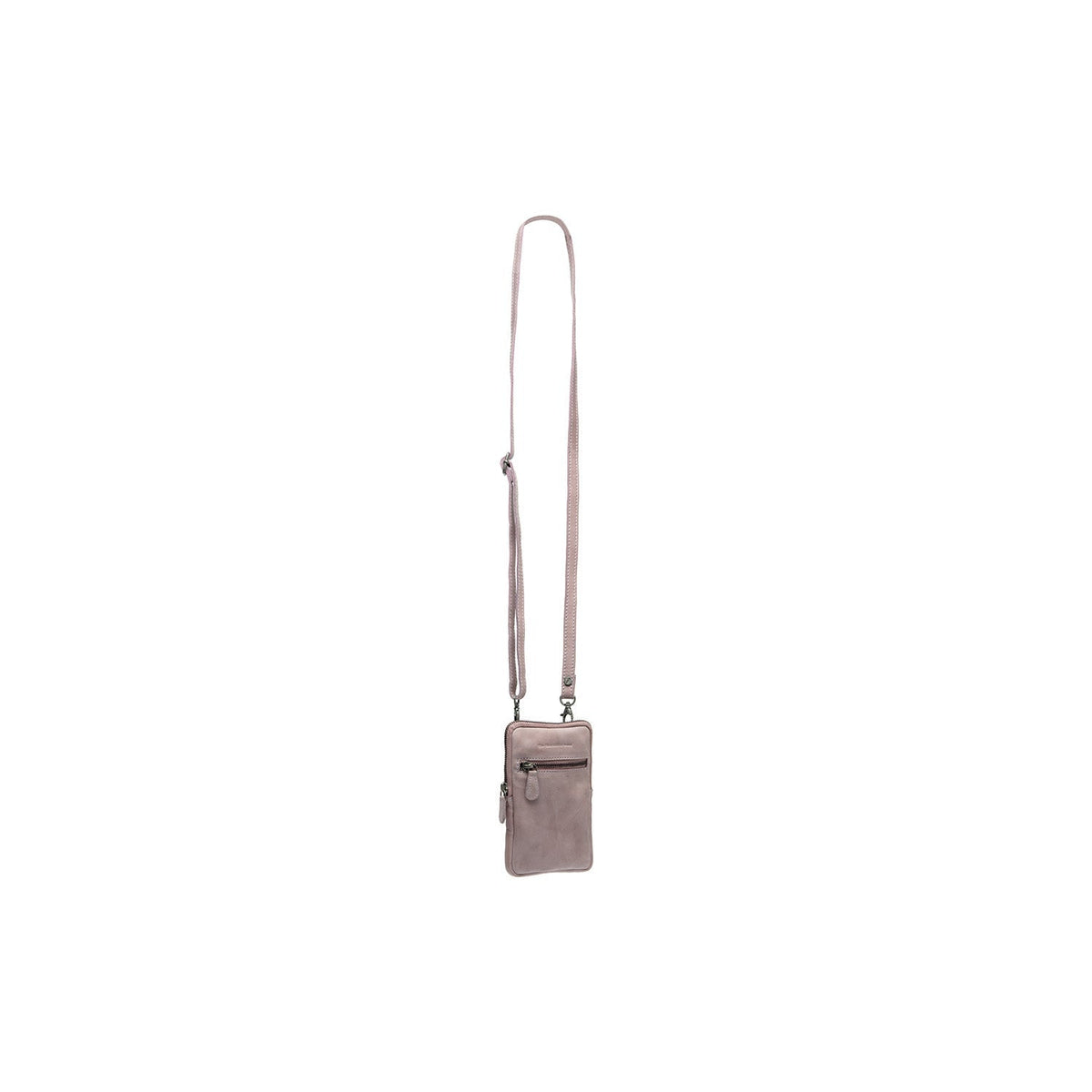 Classic 100% Full-Grain leather Goods - Vista posteriore con spalle definite e orlo pulito