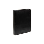 Leather Portfolio Moreton da Donna in Classic 100% Full-Grain Leather - Vista frontale e linea su misura | Acquista online