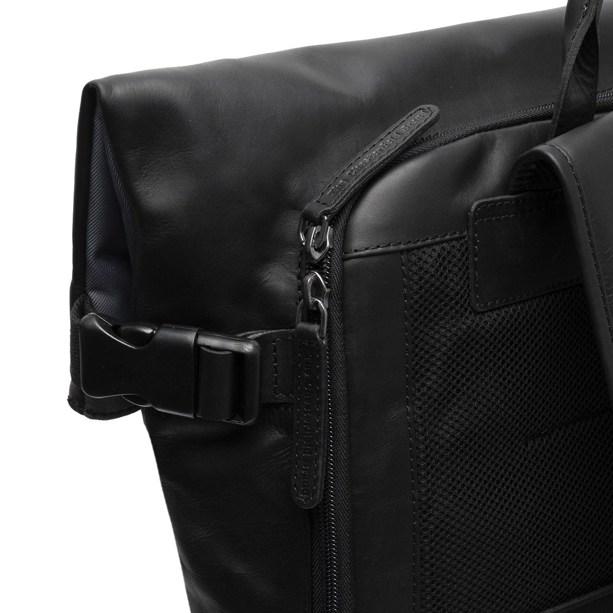 Bornholm Full-Grain Leather Roll-top Backpack da Donna – Vista prodotto alternativa 2