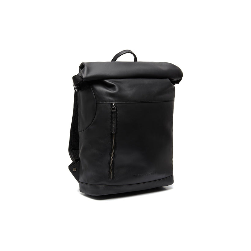 Mazara Full-Grain Leather Roll-top Backpack da Donna