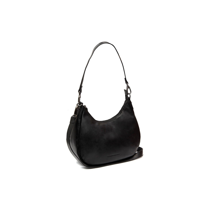 Alexandria Full-Grain Leather Shoulder Bag da Donna