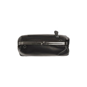 Andrade Full-Grain Leather Shoulder Bag da Donna - Structured Side Profile Showing Gusset Depth &amp; Expansion Capacity