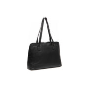 Elvar Full-Grain Leather Shoulder Bag da Donna in Classic 100% Full-Grain Leather - Full Exterior Front Profile View | Acquista online