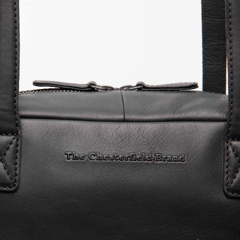Fenno Borsa a spalla in pelle pieno fiore