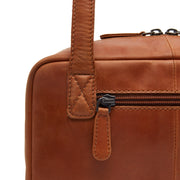 
Fenno Borsa a spalla in pelle pieno fiore – alternate product view 3