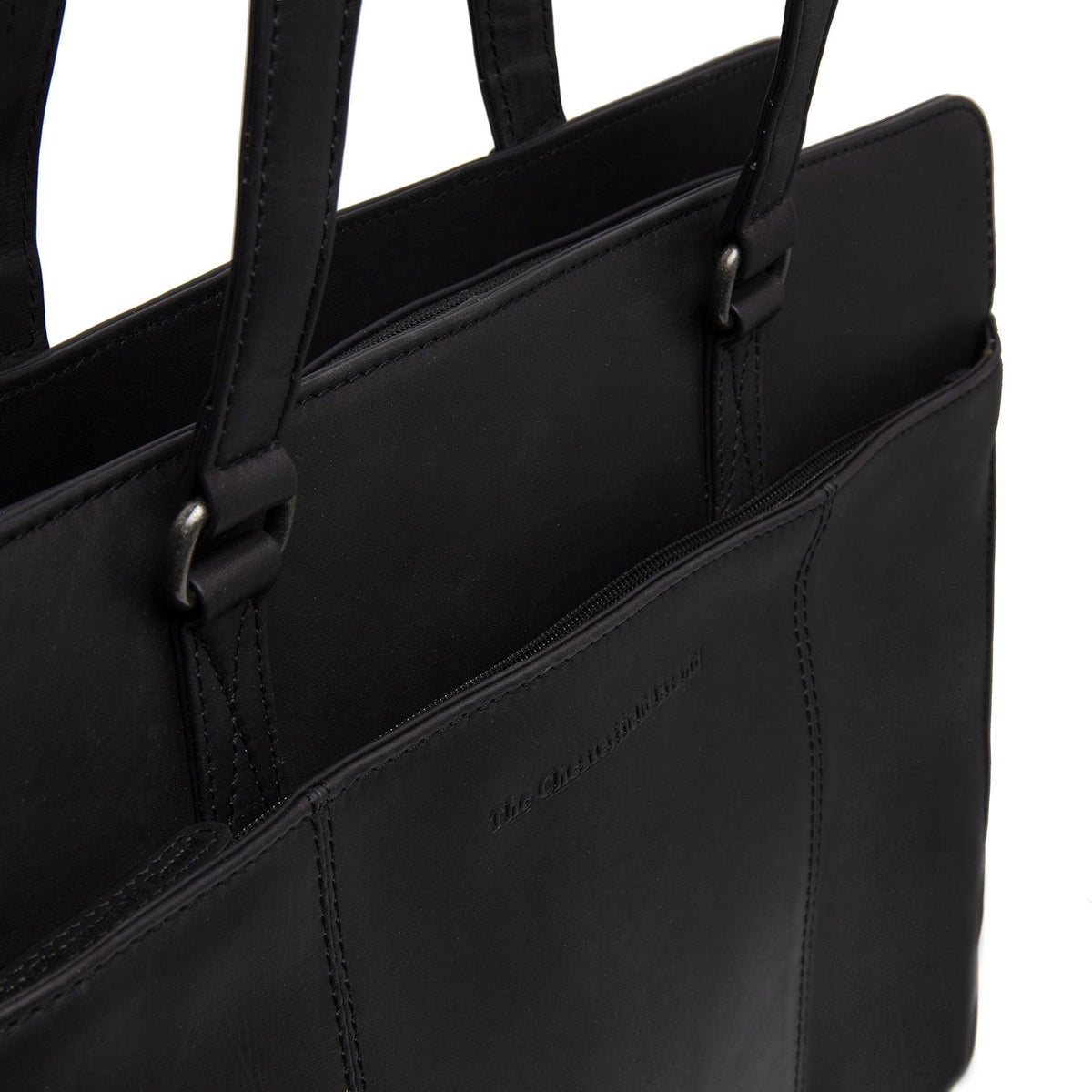 
Fidenza Borsa a spalla in pelle pieno fiore - Profilo laterale strutturato con profondità del soffietto