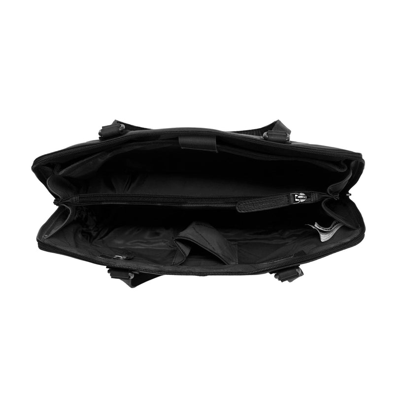 Flint Borsa a spalla in pelle pieno fiore