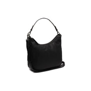 Marle Full-Grain Leather Shoulder Bag da Donna in Classic 100% Full-Grain Leather - Full Exterior Front Profile View | Acquista online