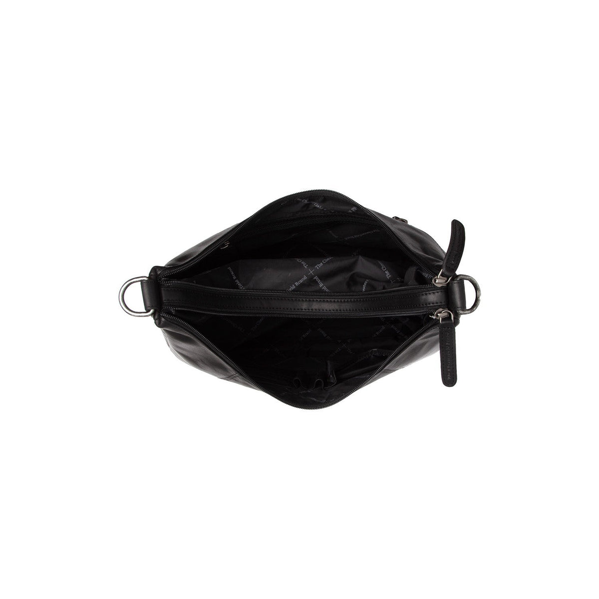 Marle Full-Grain Leather Shoulder Bag da Donna - Structured Side Profile Showing Gusset Depth &amp; Expansion Capacity