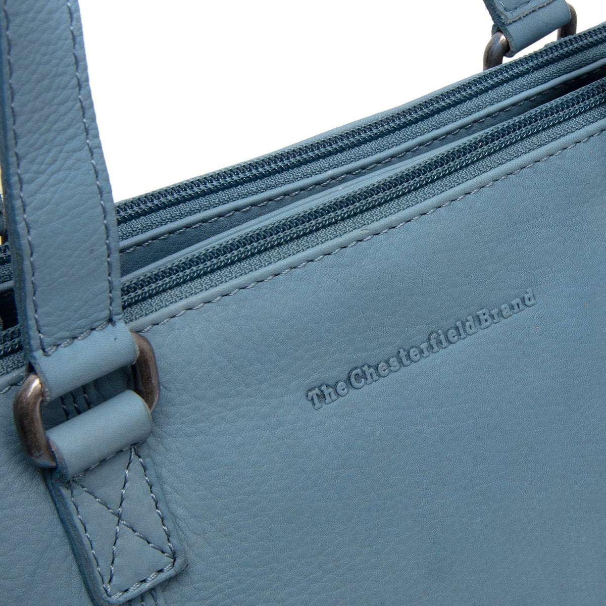 Marvos Full-Grain Leather Shoulder Bag da Donna – Vista prodotto alternativa 2