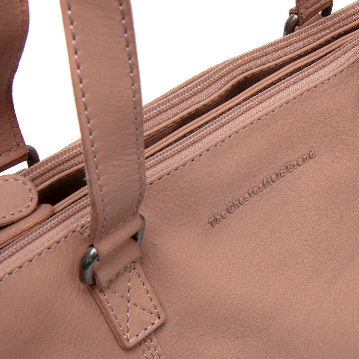 Marvos Full-Grain Leather Shoulder Bag da Donna – Vista prodotto alternativa 3