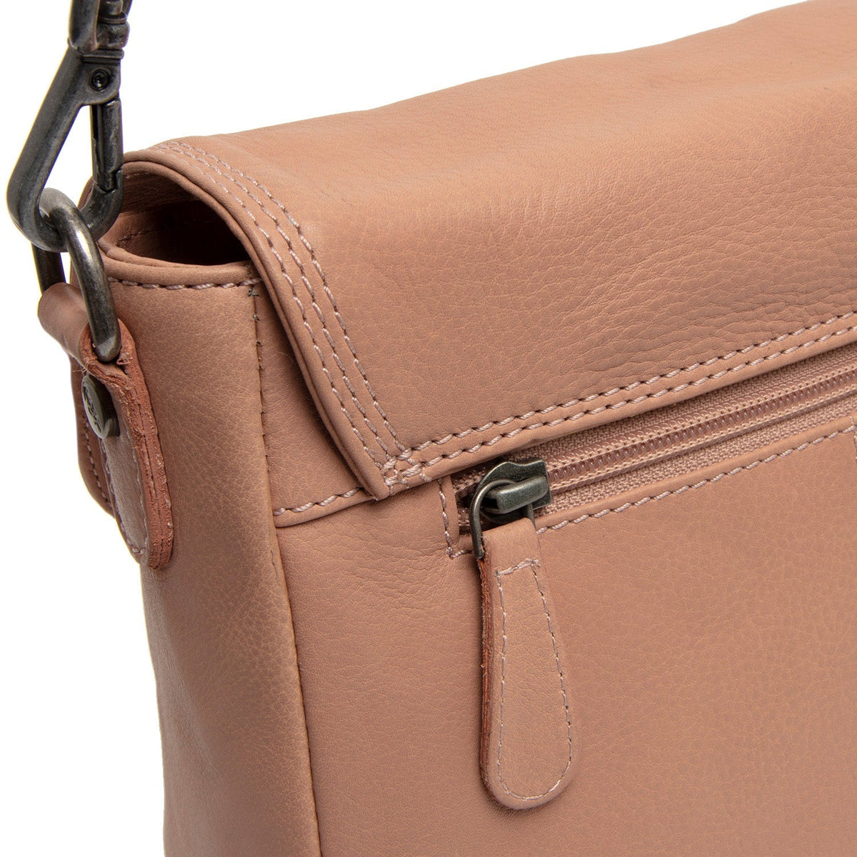 Miloa Full-Grain Leather Shoulder Bag da Donna – Vista prodotto alternativa 3