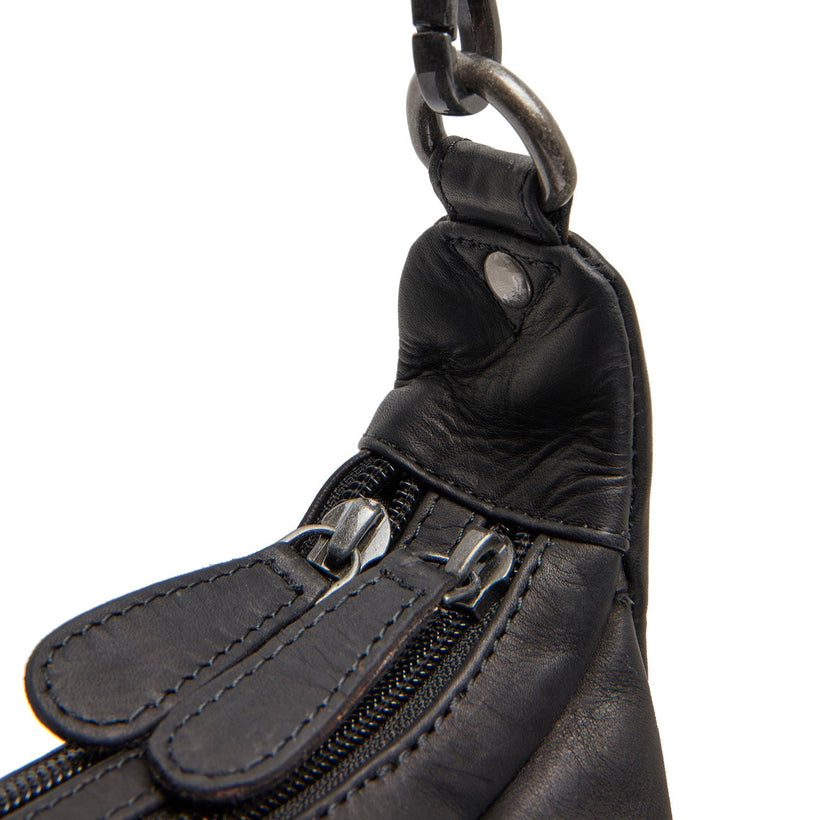 Mirave Full-Grain Leather Shoulder Bag da Donna
