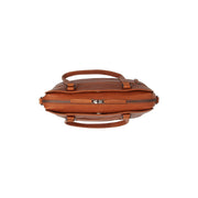 Pretoria Full-Grain Leather Shoulder Bag – Vista prodotto alternativa 3