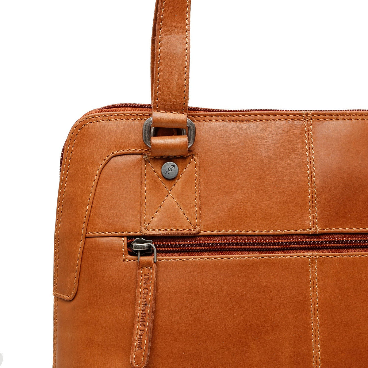 Seron Full-Grain Leather Shoulder Bag da Donna – Vista prodotto alternativa 3