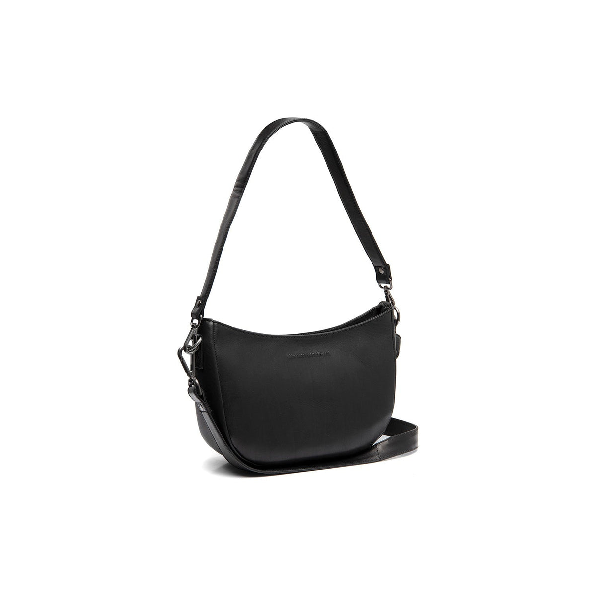 Valentano Full-Grain Leather Shoulder Bag da Donna in Tan 100% Full-Grain Leather - Full Exterior Front Profile View | Acquista online