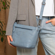 
Zarita Borsa a spalla in pelle pieno fiore – alternate product view 3